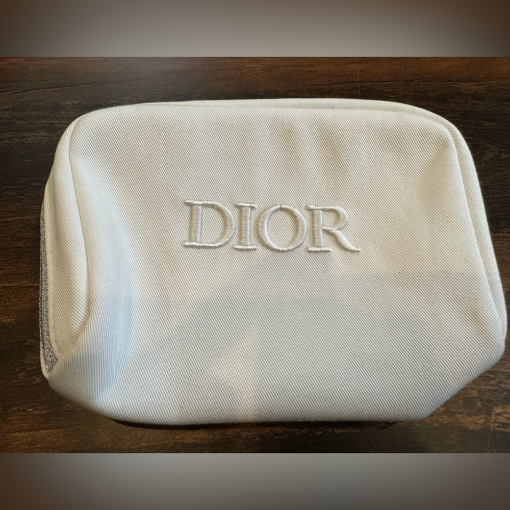 Dior makeup pouch
